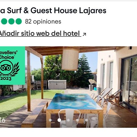 Agua Guesthouse Lajares Villa Con Jacuzzi Exterior foto