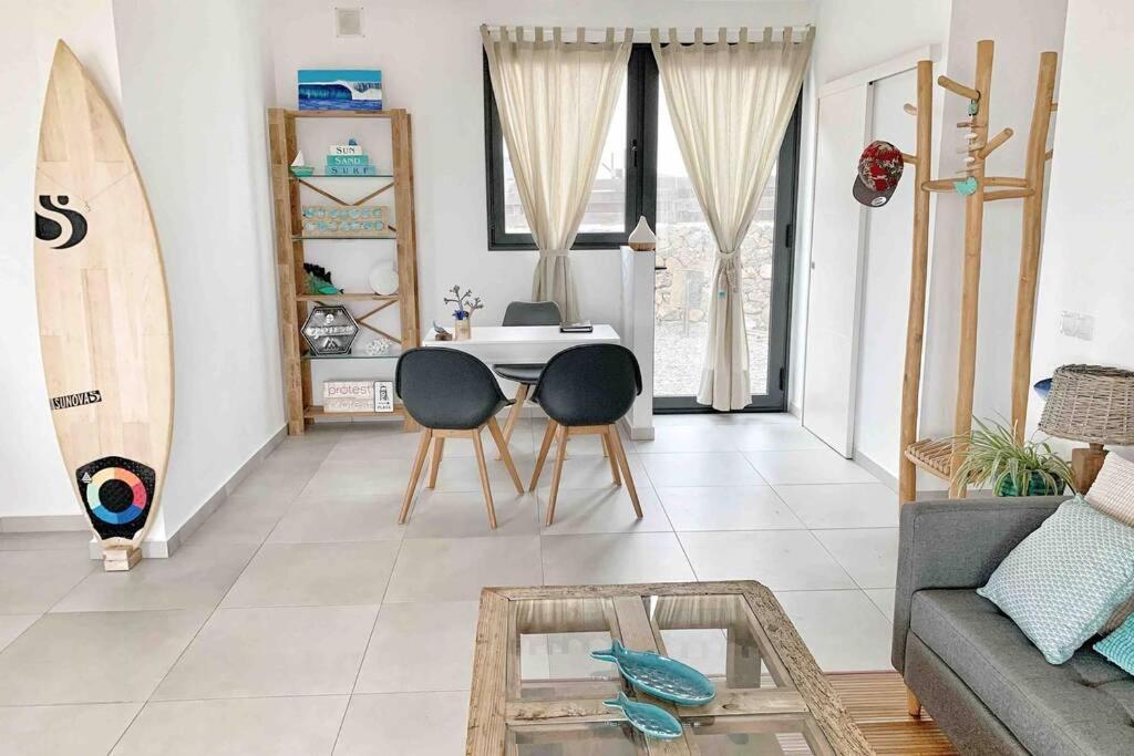 Agua Guesthouse Lajares Villa Con Jacuzzi Exterior foto